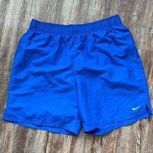 Nike Swim Trunks Royal Blue Size L